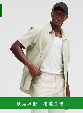 1h可退 欧洲直邮LULULEMON露露乐檬 Airing Easy 短袖衬衫