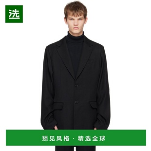 1h可退 香港直邮Doublet 男士 黑色 Invisible 西装外套 23SS30JK