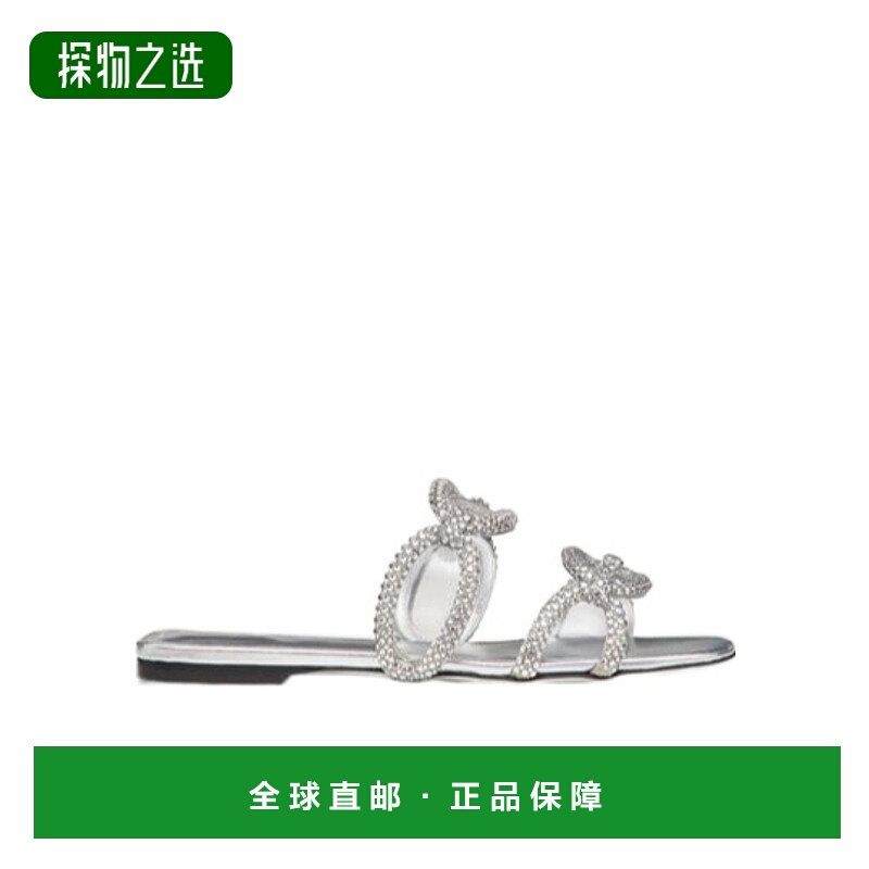 【99新未使用】香港直邮Valentino 水晶拖鞋 WS0GK2APL