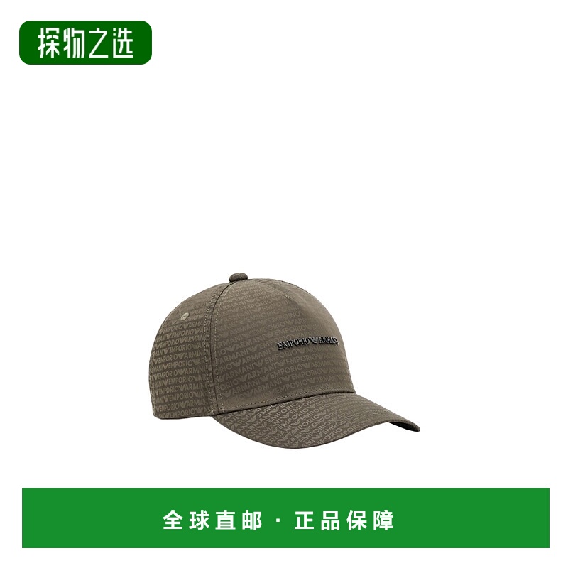 香港直邮Emporio Armani 提花尼龙棒球帽 EM003741AF15384阿玛尼