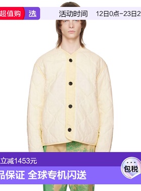 1h可退 香港直邮Oamc 男士 灰白色绗缝夹克 23E28OAU59NYL00789