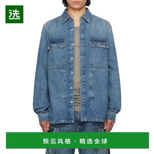 牛仔衬衫 香港直邮Rick 长袖 Drkshdw DU01E3755DWB Owens