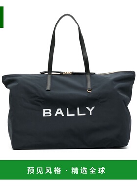 香港直邮BALLY 女士手提包 WAE00TNY178U507O SS2025 黑色 可折叠