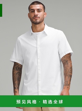 1h可退 欧洲直邮LULULEMON露露乐檬 Airing Easy 短袖衬衫