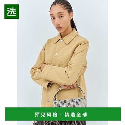 1h可退 香港直邮Burberry 巴宝莉 女士 格纹迷你针织单肩包 80953