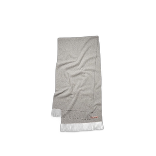 欧洲直邮Acne Studios男女同款围巾灰色流苏羊毛舒适时尚复古