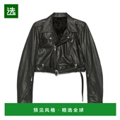 香港直邮Rick RR01E5707LTP 皮夹克 Owens 长袖