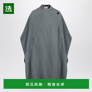 1h可退 香港直邮THE GARMENT 女士 灰色羊毛混纺披肩 20900WO921