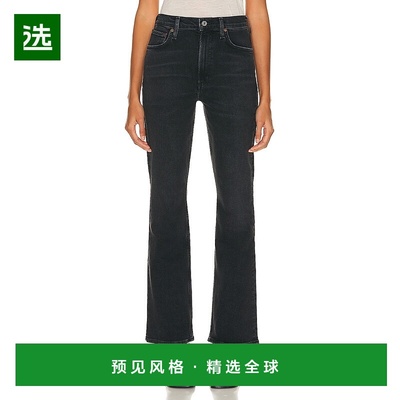 1h可退 香港直邮AGOLDE 女士 Nico 高腰修身靴子 A91791274牛仔裤