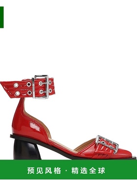 1h可退 香港直邮GANNI 甘尼 女士 尖头高跟鞋 S2904 red红色 舒适