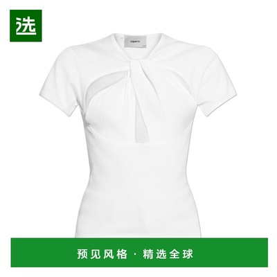 香港直邮COPERNI 女士T恤 COPJS158F5012WHT AW2025 白色 Short s