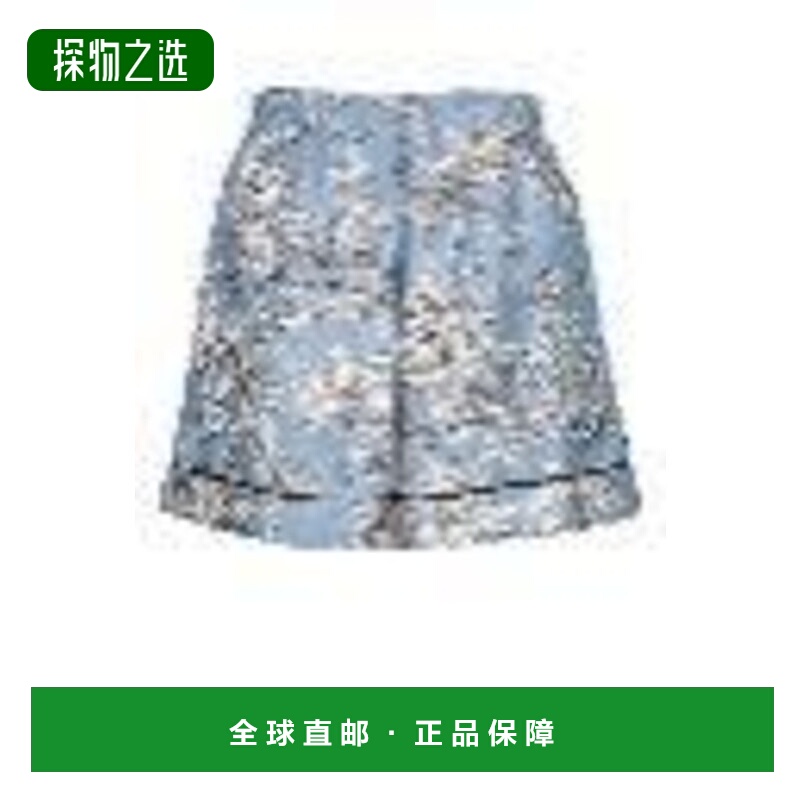 香港直邮DIOR 迪奥 女士 Christian iviera 全印花短褲 541P42A69