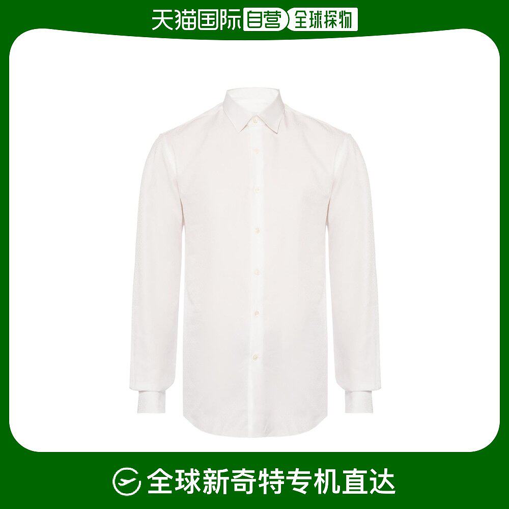 香港直邮salvatore ferragamo 提花经典衬衫 140342长袖菲拉格慕