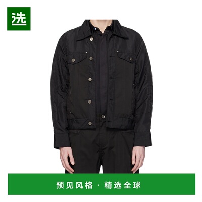 香港直邮Ader Error 男士外套 BO01SSJK0104BK SS2025 黑色