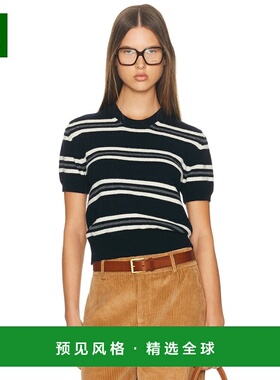 1h可退 香港直邮DAUGHTER 女士 Wicklow 条纹T恤 HKN03885S