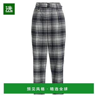 1h可退 香港直邮Lorena Antoniazzi 女士 正装长裤 blue蓝色 舒适