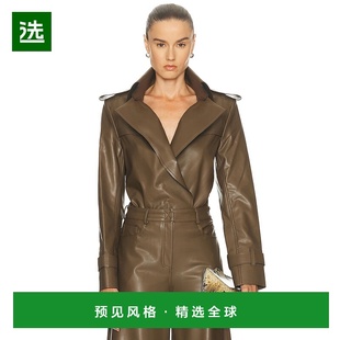 女士 1h可退 诺玛·卡玛丽 KAMALI 双排扣风衣连体 香港直邮NORMA