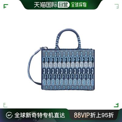 香港直邮Furla Toni Antracite 提花压纹手提包 WB00299AX0777