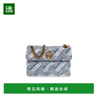 香港直邮KURT GEIGER 女士斜挎包 MINIKENSINGTONSOFTBAG0DENIM