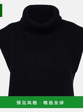 1h可退 香港直邮The Row 女士 Eppie 罗纹针织羊绒衣领毛衣