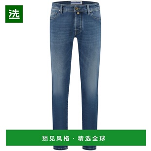 1h可退 香港直邮Jacob Cohen 男士 腰带环牛仔裤 UQE0731P3588