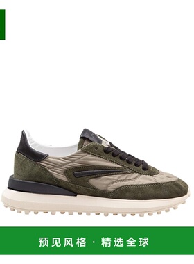 香港直邮D.A.T.E 男士休闲鞋 M431ATNYARARGREEN AW2025 军绿色