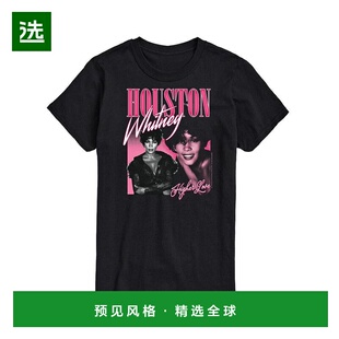 1h可退 【美国直邮】AIRWAVES|男士惠特尼休斯顿短袖 T 恤纯棉高