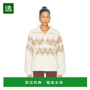 1h可退 香港直邮VARLEY 女士 Hendrik 半拉链毛毛夹克 VAR03079