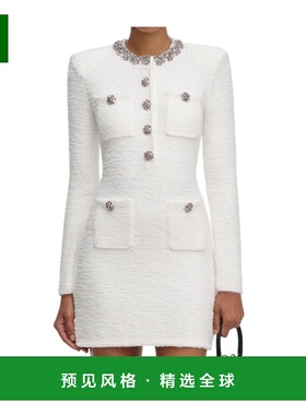 香港直邮SELF-PORTRAIT 女士外套 RS26221SC SS2026 白色 饰边针