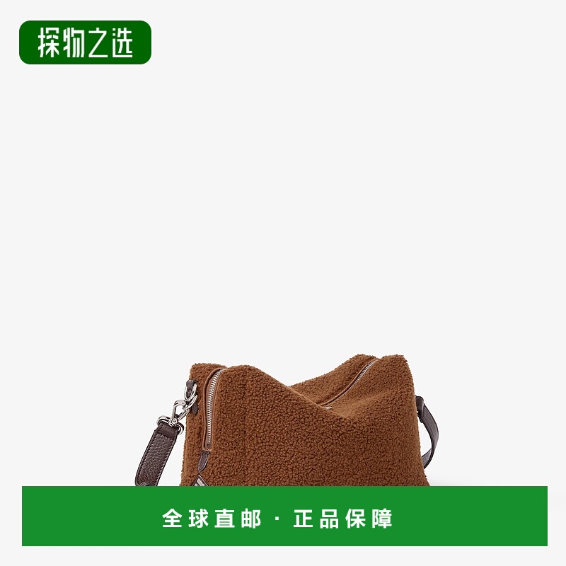 1h可退 欧洲直邮FENDI（2025 年产品）Fendi Lui 中号深棕色羊毛