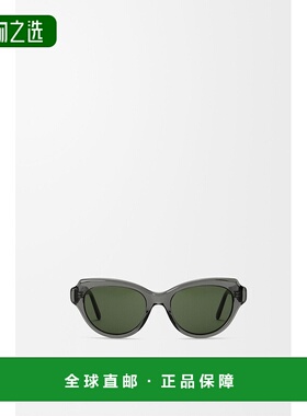 1h可退 欧洲直邮Loewe罗意威 女士灰色醋酸纤维猫眼款太阳镜