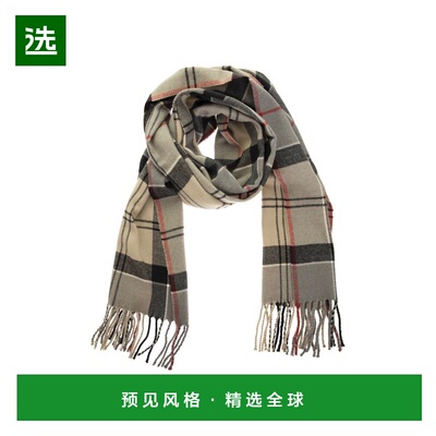 香港直邮barbour 巴伯尔 男士 格纹围巾 USC0300USCT