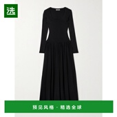 褶皱弹性针织长款 1h可退 连衣裙 女士 Amal ULLA JOHNSON
