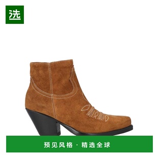 1h可退 香港直邮SONORA 女士 脚踝靴 brown棕色 舒适时尚