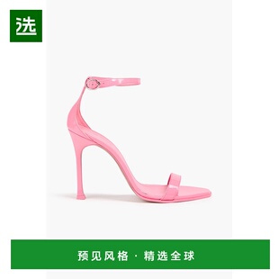 1h可退 香港直邮Amina Muaddi 女士 Kim 漆皮凉鞋 KIMSANDALSRPAT