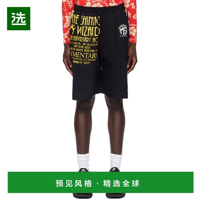 1h可退 香港直邮Marine Serre 男士 黑色 Regenerated T-Shirt 短