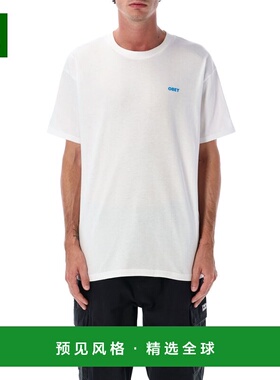 1h可退 香港直邮Obey 男士 SOUND & RESISTANCE 棉质T恤 16526421