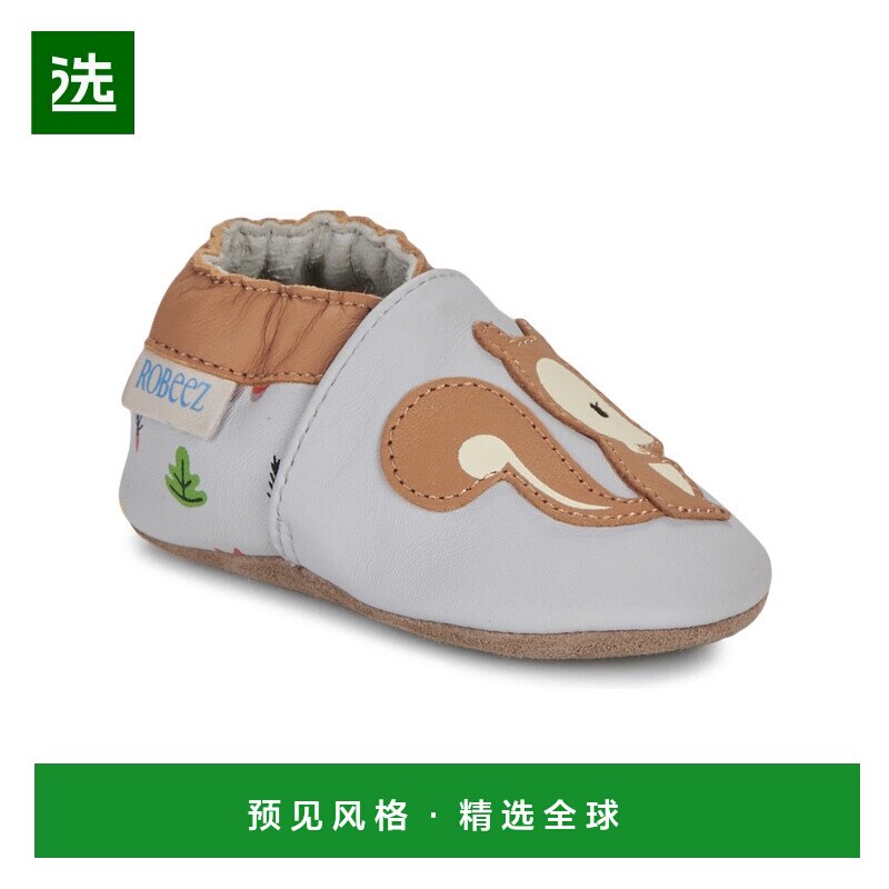 欧洲直邮Robeez  SQUICKY 男童鞋子拖鞋 974600-12