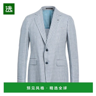 1h可退 香港直邮Tagliatore 男士 西装外套 blue蓝色 舒适时尚