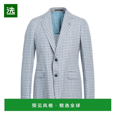 1h可退 香港直邮Tagliatore 男士 西装外套 blue蓝色 舒适时尚