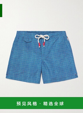 1h可退 Orlebar Brown 男士 Riptide 标准版直筒中长印花