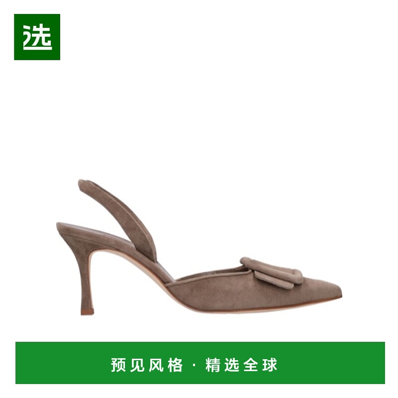 香港直邮Manolo Blahnik Maysli 露跟高跟鞋 78I-0C4042