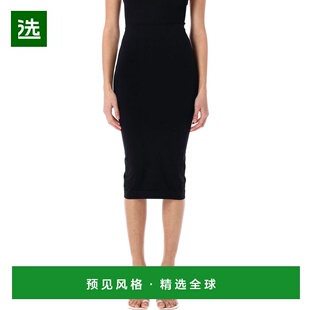 1h可退 香港直邮ANDREĀDAMO 女士 Sculpting 中长半身裙 PS252543