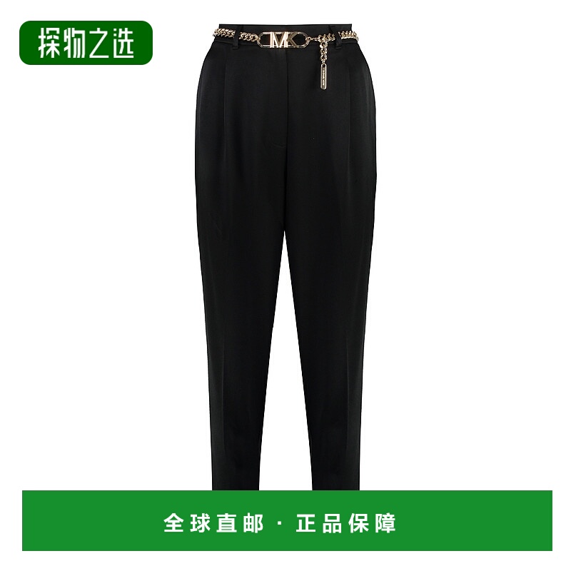 香港直邮Michael Kors 迈克高仕 女士 Michael 繫帶高腰長褲 MF33