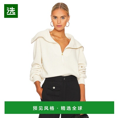 1h可退 香港直邮VARLEY 女士 Mentone 半拉链针织衫 VAR00615