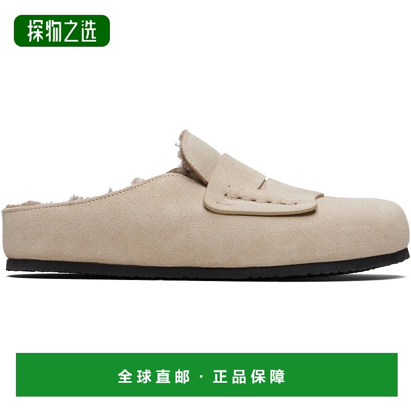 香港直邮Jacquemus 女士 驼色 The Mules 穆勒鞋 25HFOW00186AC09