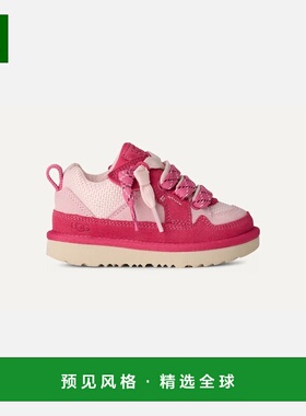 欧洲直邮UGG Lo Lowmel儿童粉红色运动鞋