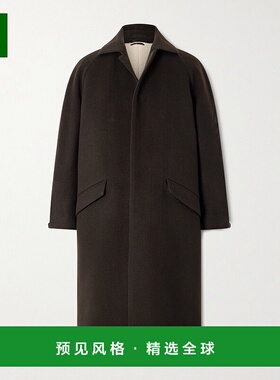 1h可退 香港直邮zegna 杰尼亚 男士 羊绒真丝混纺大衣 8D2ZH02871