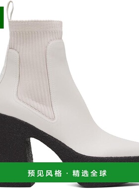 1h可退 【美国直邮】Stella McCartney 灰色Skyla高跟袜靴 女鞋