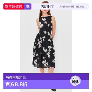 1h可退 香港直邮REFORMATION 女士 Anelis 连衣裙 black黑色 舒适